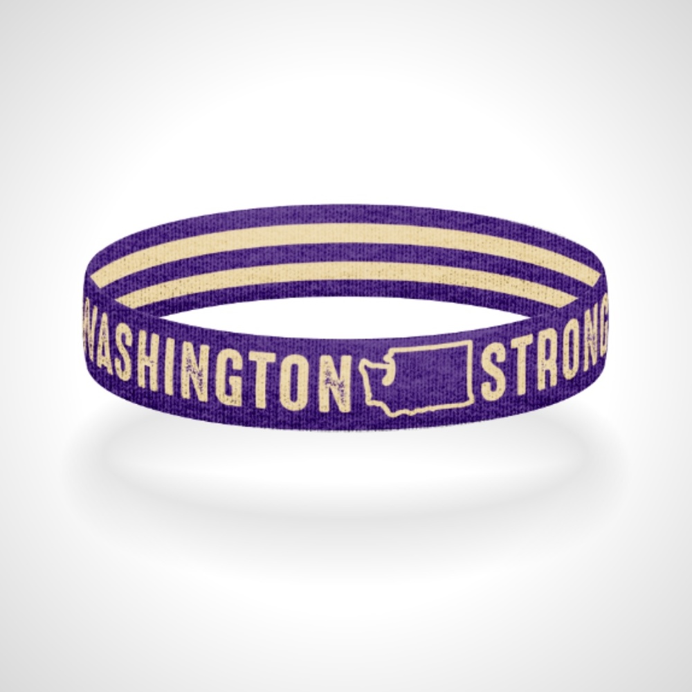 Reversible Washington Strong Bracelet Wristband